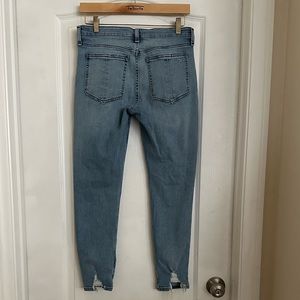Rag & Bone Cate Mid Rise Ankle Skinny in Sailor Town. Size 28